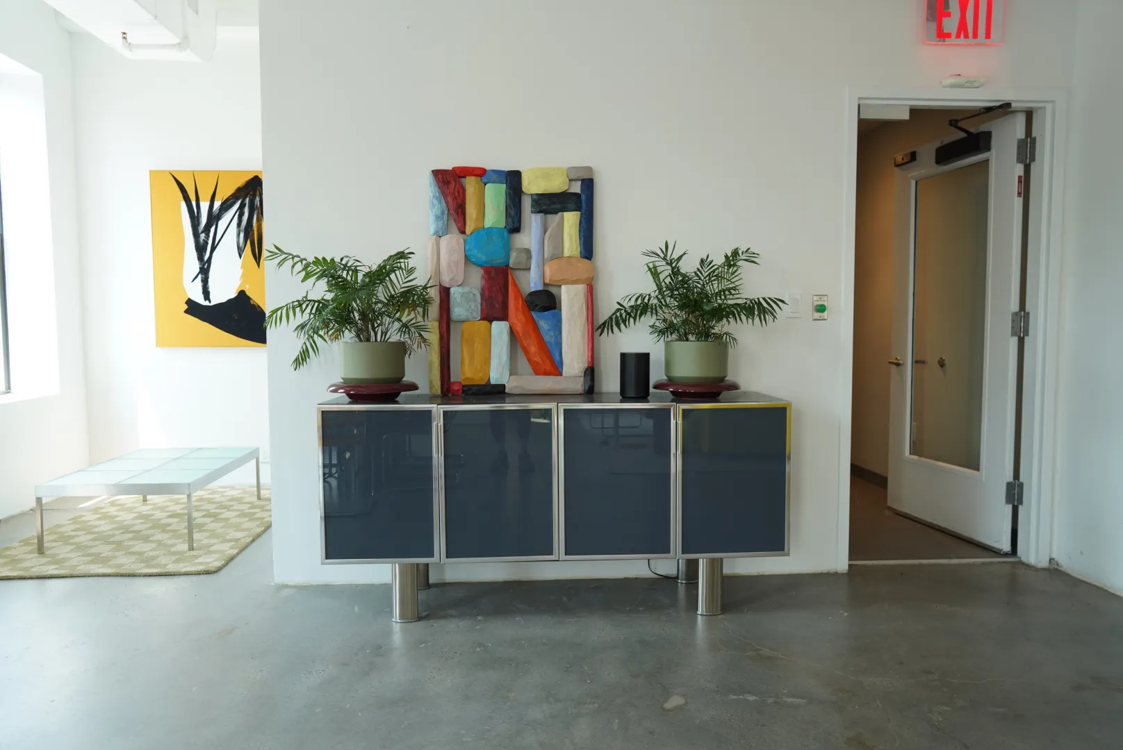 Slate Gray Credenza — view 2
