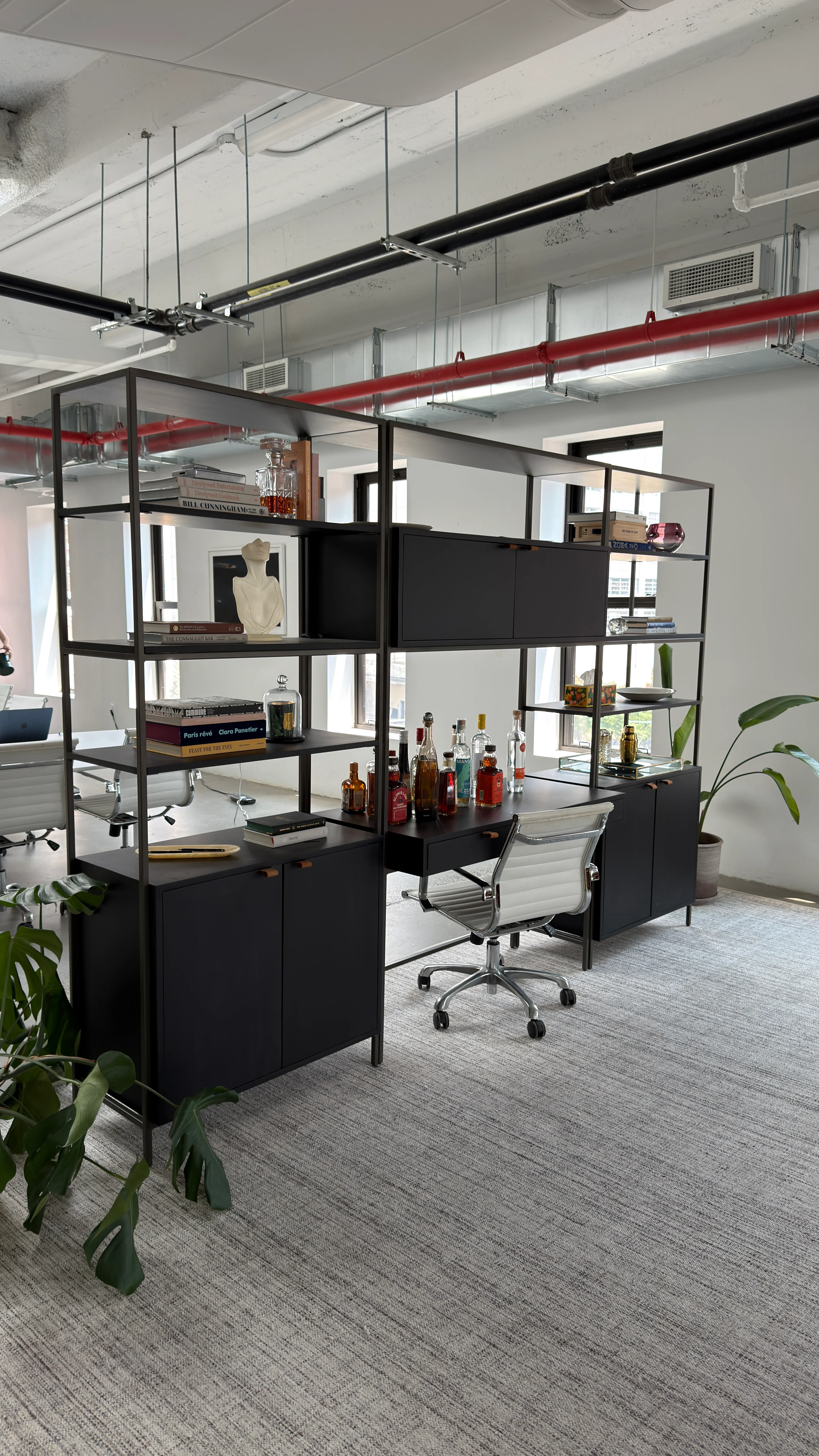 Lulu and Georgia Bookcase and Desk Combo — view 4