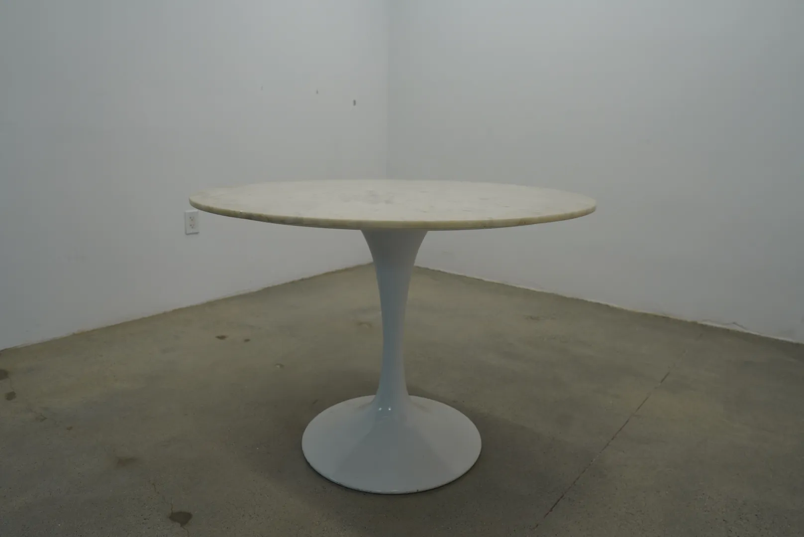 Tulip Table with Marble Top — view 4