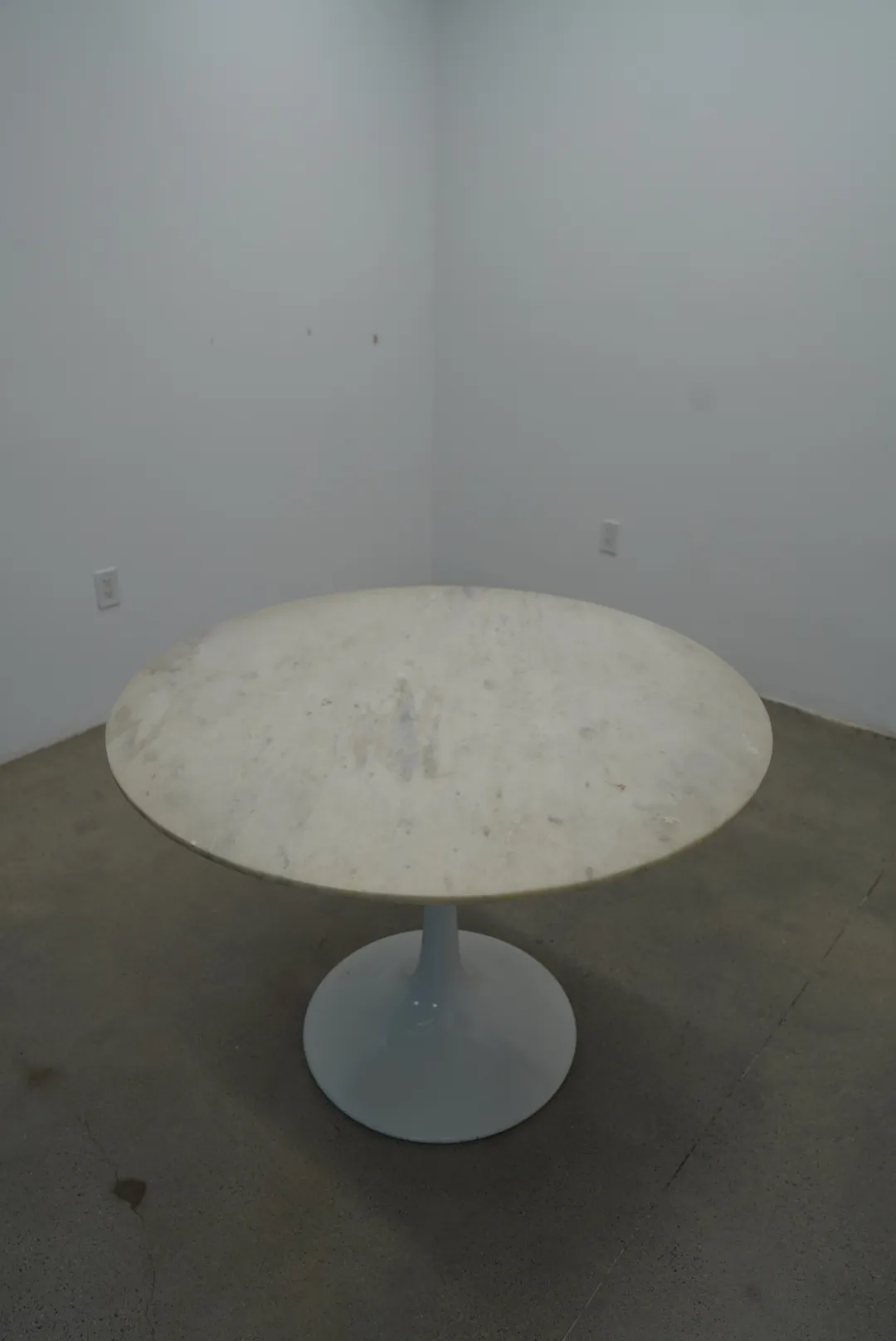 Tulip Table with Marble Top — view 5