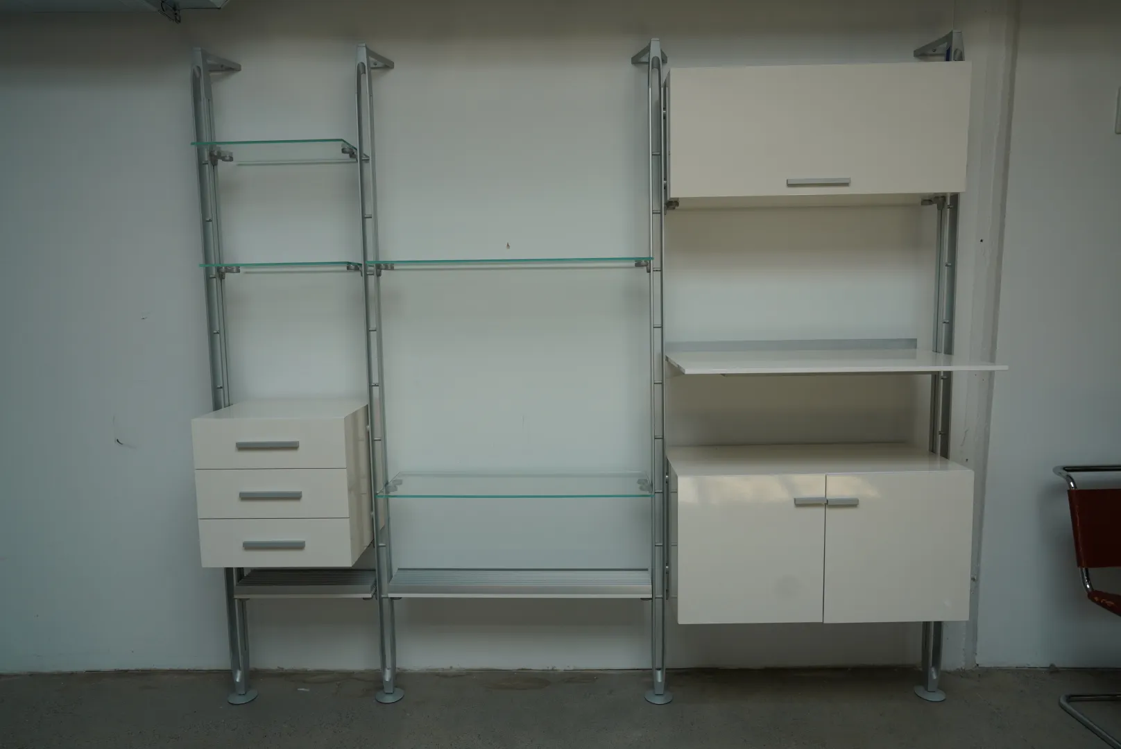 Ligne Roset French White Wall Shelving — view 2